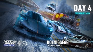 Need For Speed: No Limits | 2024 Koenigsegg Jesko Absolut (Winter Pursuit - Day 4 | The Mountains)