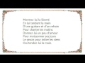 Hugues aufray  tendezlui la main lyrics