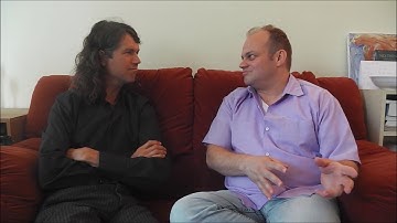 Op de bank mit Andreas Müller :-)