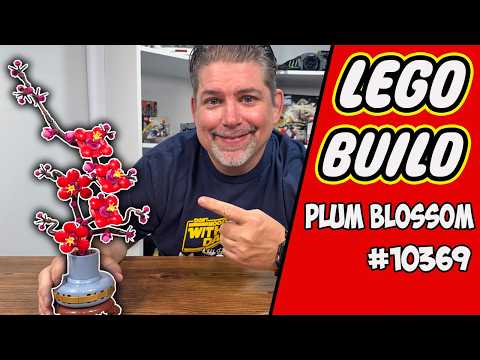 Lego Plum Blossom Build with some help! #10369