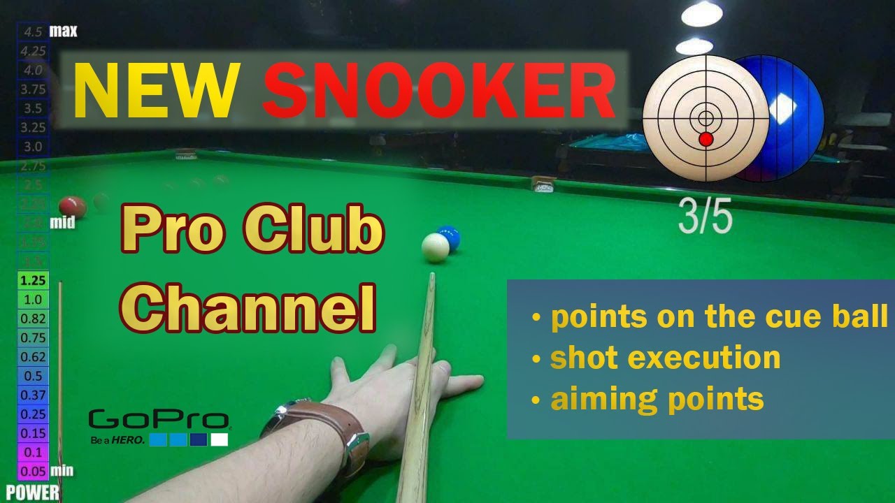 New Snooker Pro Club Channel. Snooker coaching