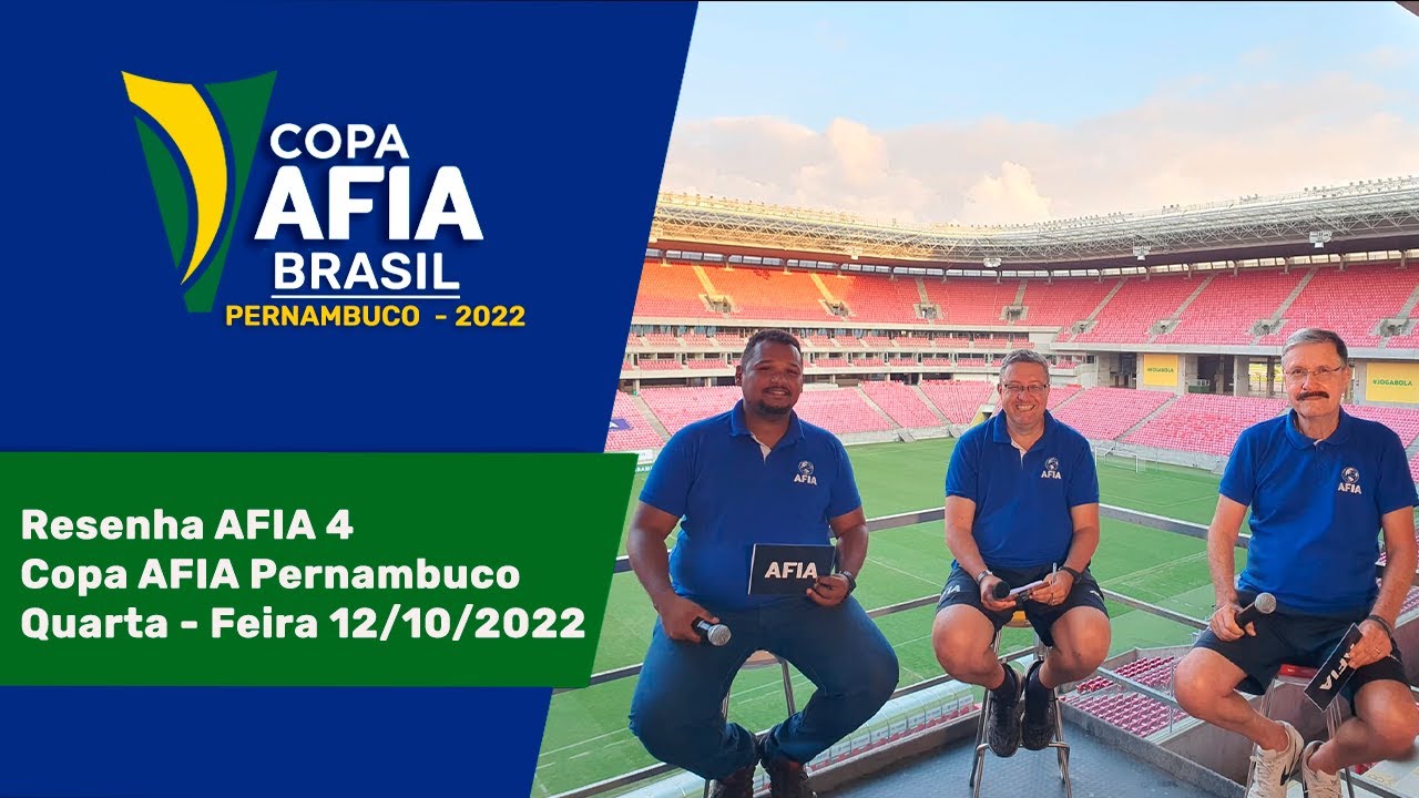 AFIA Soccer - Resenha dos jogos de hoje da Copa AFIA