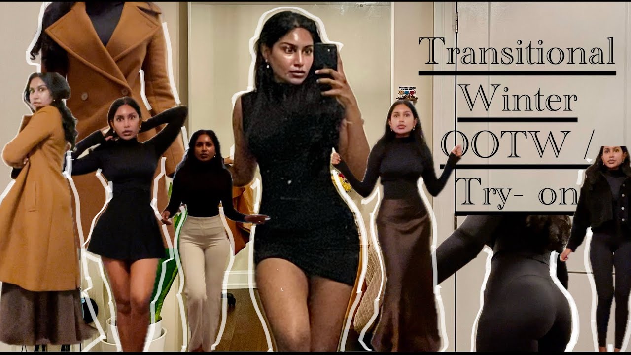 Осень — зима OOTW / примерка (основы для холодной погоды), часть 1
