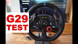 Logitech G29 Racing Lenkrad Driving Force / Racing Wheel (PS4, PS3, PC ) [TEST] /// Wheel Stand Pro