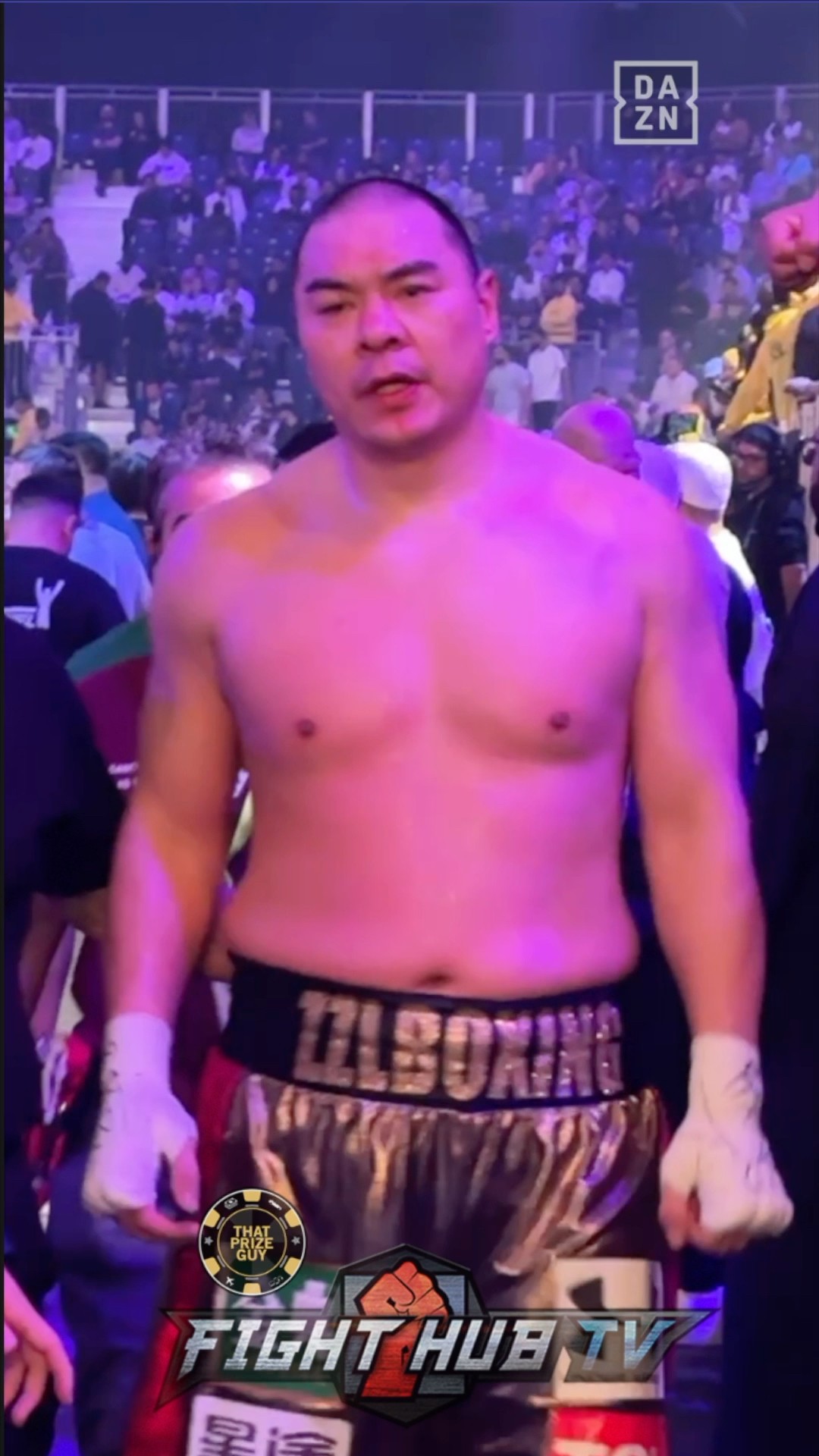 Gutted Zhilei Zhang leaves ring after loss to Agit Kabayel!