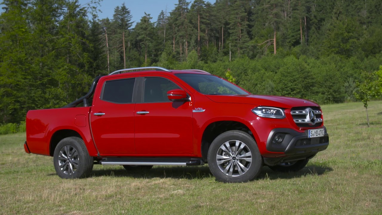 Mercedes-Benz X 350 d 4MATIC Danakil Red Design Preview - YouTube