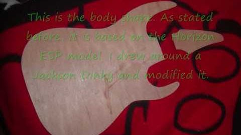 7 String Guitar Project Part 1