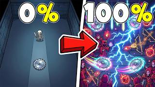 The disk-throwing incremental game where you keep adding weapons until nothing survives