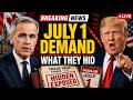 JUST IN: Trump DEMANDS July 1 Trade Deal — Carney Reveals What Washington Tried to Hide