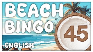 Beach Themed 90 Ball Bingo Game - 45 screenshot 3