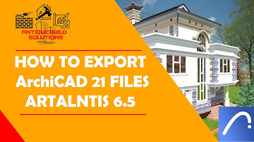 How to Export ArchiCAD 21 Files to Artlantis 6.5