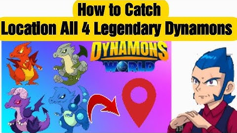 How to Catch 2nd Krimson, Malakite, Kobalt and Ramethyst in new update Location all 4  Dynamons