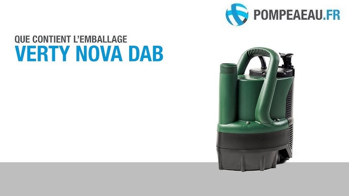 DAB Verty Nova Pompe vide cave - Déballage 