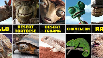 Rango Characters in Real Life