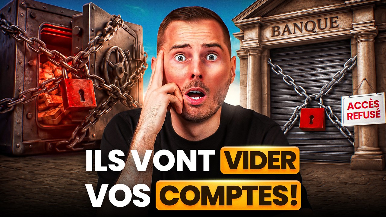 Votre argent en banque n'est plus à vous ! 🏦