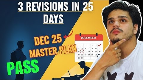 Last 25 days revision strategy for December 25 CS Exams | Master plan for December 2025 | CS Exams