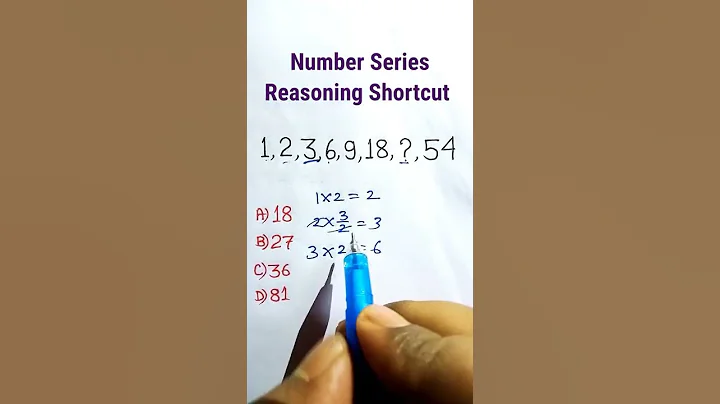 Reasoning Classes | Number Series Reasoning Trick| SSC CGL Reasoning Questions  in Hindi | #shorts