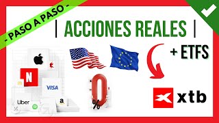 ✔ Cómo Comprar ACCIONES de EEUU y EUROPA en XTB ❓ ➕ ETF 【 Paso a Paso 】