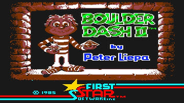 Boulder Dash II: Complete playthrough (difficulty level 1)