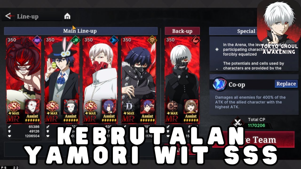 TIM AOGIRI LATE GAME BENER-BENER BRUTAL | TOKYO GHOUL : AWAKENING
