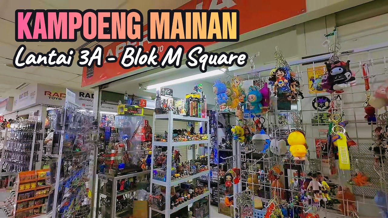 NEMU 'HIDDEN GEM' DI BLOK M SQUARE! TERNYATA ADA KAMPOENG MAINAN!