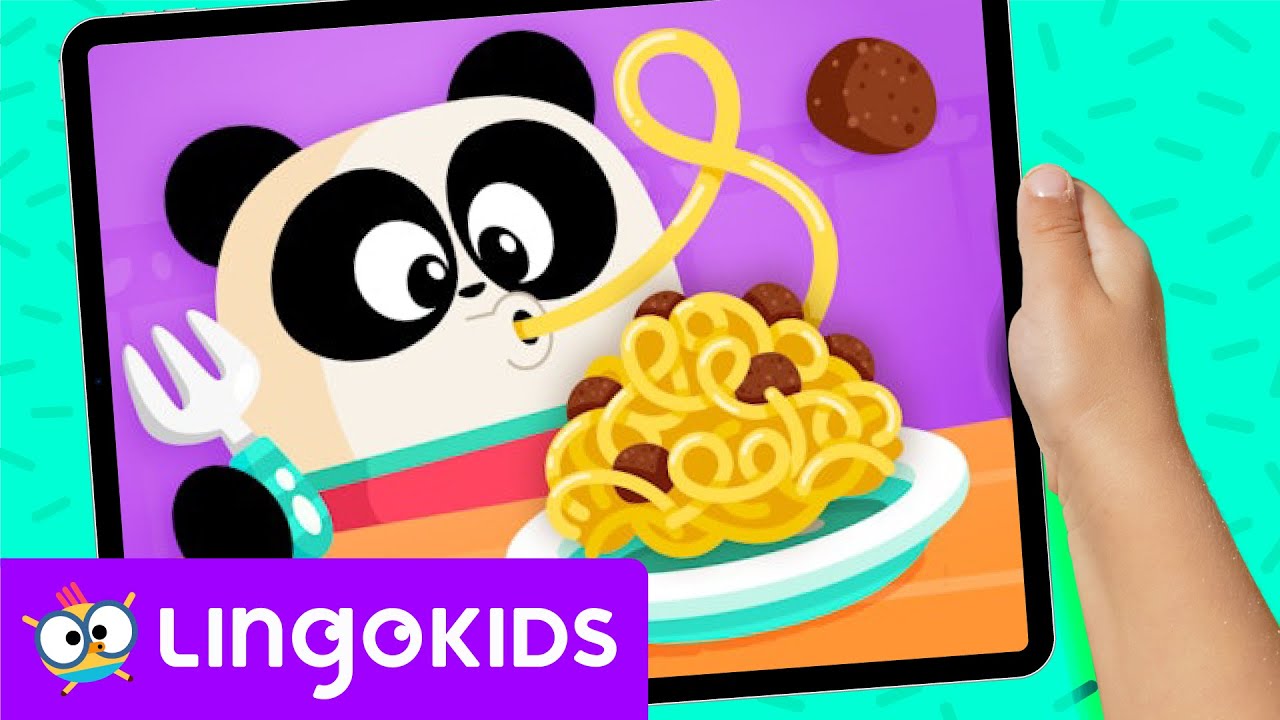 It's MEAL TIME with Elliot! 🍝🐼  Games for kids | Lingokids Games 🕹️