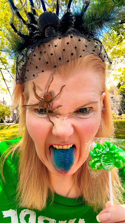 #ASMR #Candy #Furry #Mouth #Eating #Lollipop #Cringe