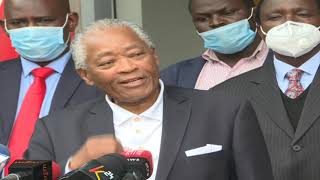 Chirau Ali Makwere speaks of the Wiper-Jubilee party cooperation pact