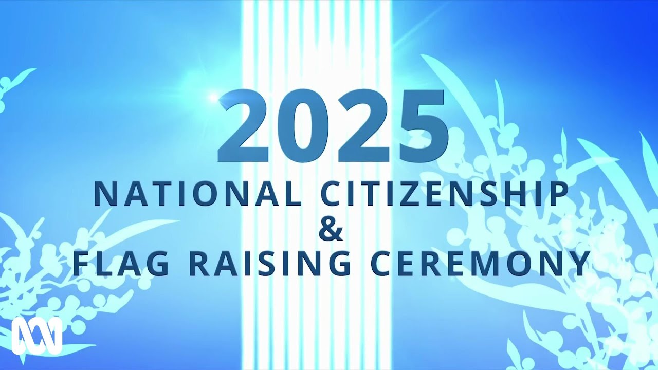 National Citizenship and Flag Raising Ceremony | Australia Day | ABC Australia
