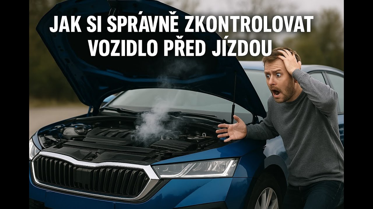 Jak si správně zkontrolovat vozidlo před jízdou???