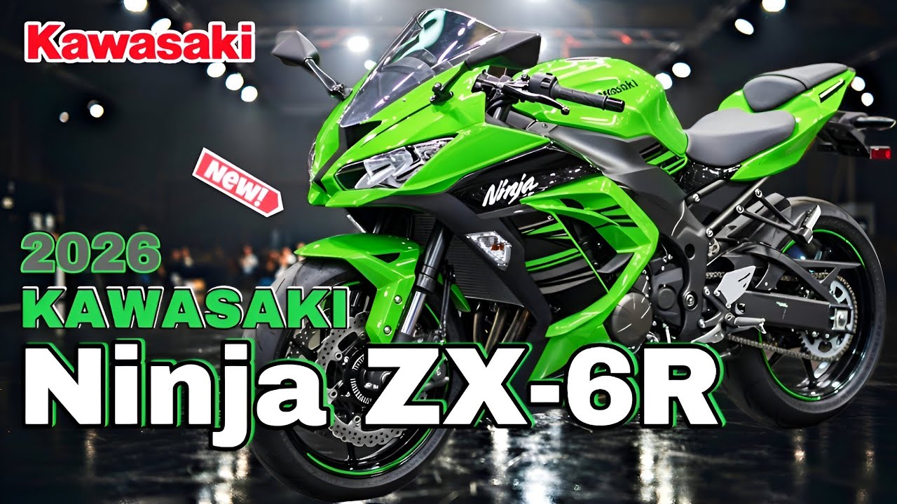 New 2026 ZX-6R – Kawasaki's Middleweight Monster! - YouTube