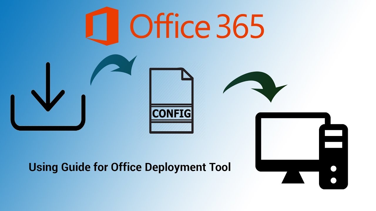 Using Office Deployment Tool For Office 365 with  - YouTube
