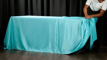 60 Second Drape Tie for Rectangular Tablecloths