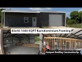 DIY 1000 sqft Barndominium Tiny Home Framing -  DIY FI