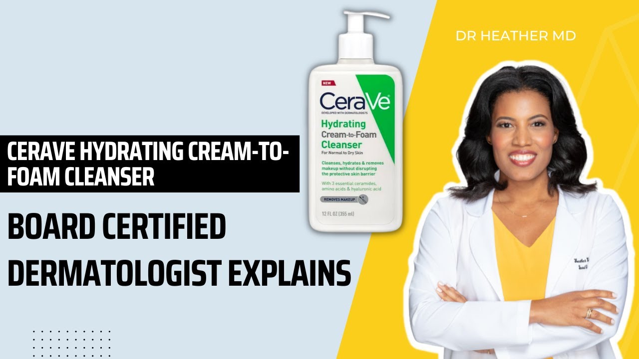 CeraVe Hydrating Cream to Foam Cleanser 