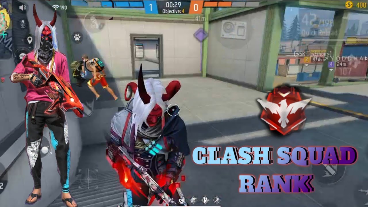 BEST CLASH SQUAD RANKED MATCH GAMEPLAY 😯 GARENA FREE FIRE - YouTube