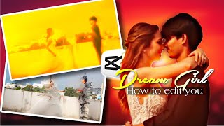 Dream Girl Cinematic Edit Tutorial | CapCut Magical Sun Rays Editing | Full Step-by-Step Guide