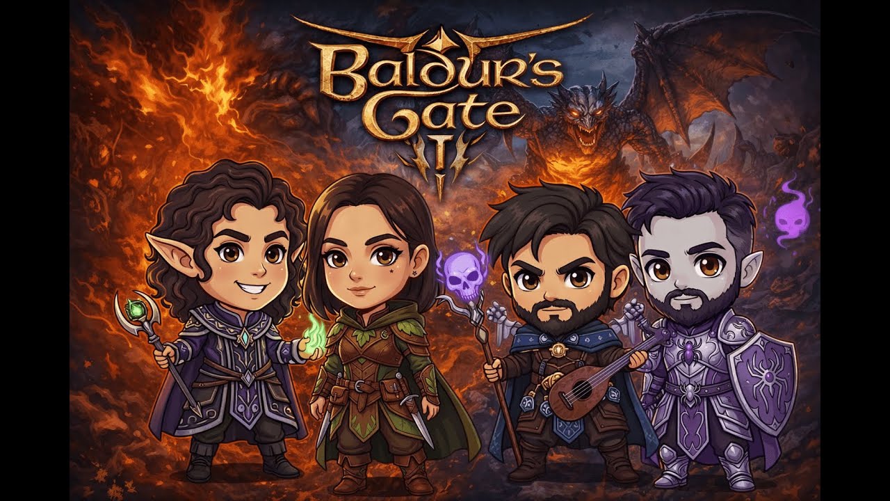 [🔴 CANLI]  Baldur’s Gate 3 | 4 Kişilik D&D Macerası Kaos Serbest!