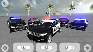 Car Parking 3D Police Cars 2016 screenshot 4