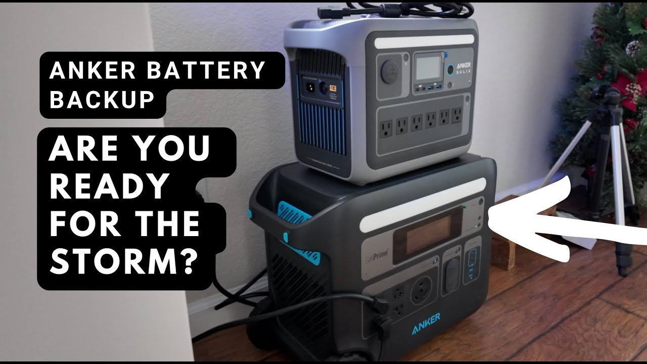 Being prepared with a Battery Backup solution during a Power Outage ...