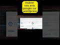 Insérer  vos avis google sur  wordpress