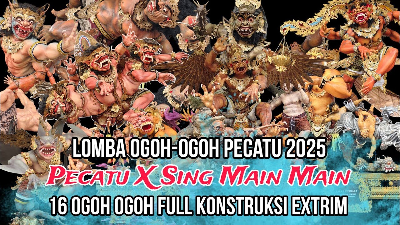 Ngeri wi‼️ Pecatu X Sing Main - main, Ogoh Ogoh Pecatu 2025 | Dresta Lango Pecatu