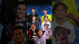 Ballon D'or Winners (Messi, Ronaldo, Neymar )🏆🥊 Vs Ronaldo Jr, Thiago Messi, Ciro Messi 🔥