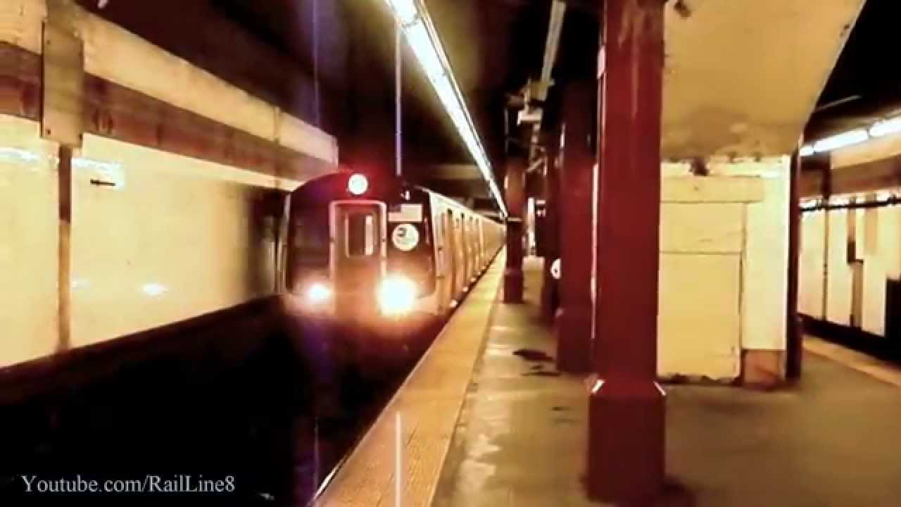 R160 M Train To Chambers St R32 J Train To Jamaica Center At Bowery Street Youtube