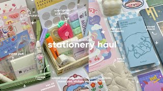 back to school stationery haul ft. stationery pal