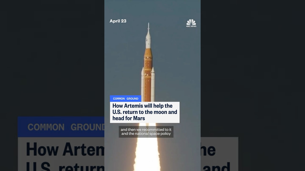 How Artemis will help the U.S. return to the moon and head for Mars