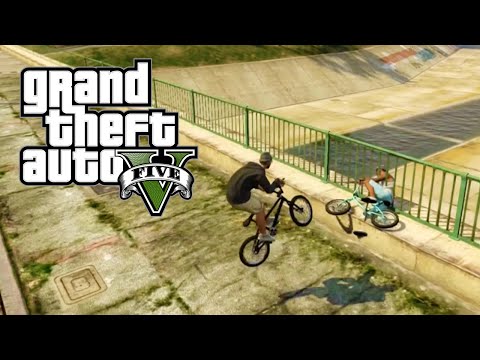 GTA - BMX Fails, Funny Moments, Bloopers, Glitches, & More #6