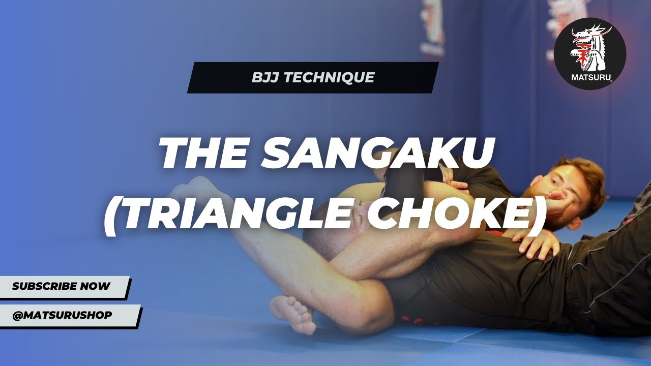 BJJ A great Triangle Choke attack setup YouTube