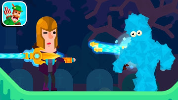 Bowmasters Ice Lord All Fatalities Gameplay Walkthrough Part - 97 (iOS,Android)