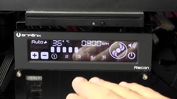 BitFenix Recon Fan Controller Unboxing, Testing and Review